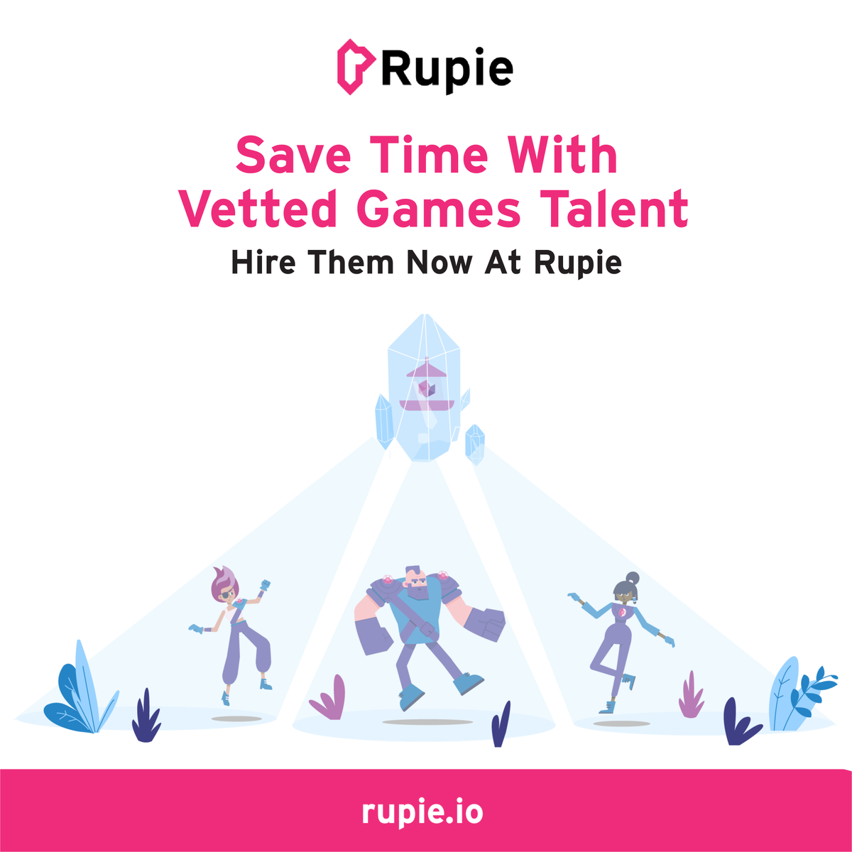Give your games studio the employees it deserves. Easily find the talent you've been searching for on Rupie.

Our carefully vetted games talents are ready for your offers. Start hiring today.
rupie.io/studio/beacons 
.
.
.
#gamesindustry #gamesjobs #developerjob