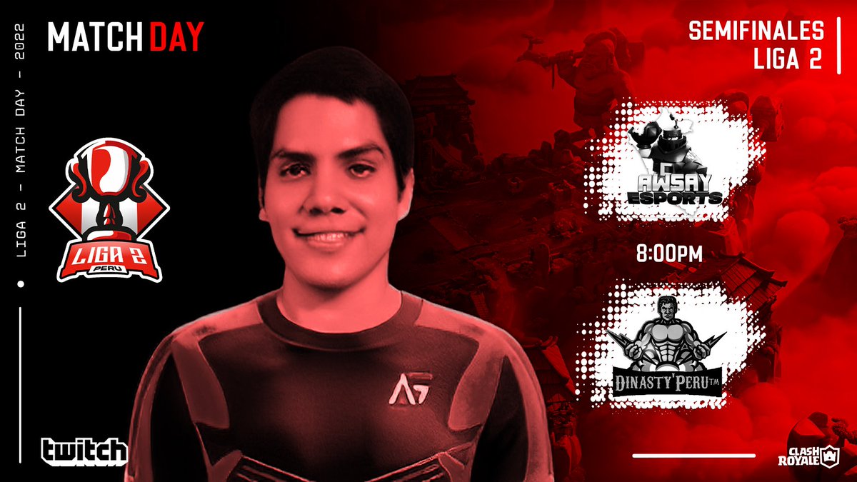 Liga_2PE's tweet image. #CR | #Semis 

Seguimos con la Semifinales con este buen duelo de la @Liga_2PE 🏆

🔴 8:00 PM 🇵🇪
@AwsayE
🆚
@DinastyPeru

Transmisión:
🎙️| @itzjujo092_YT + @TiareTenorio
📺| Twitch.tv/itzjujo095

Los esperamos... 🇵🇪🎖️