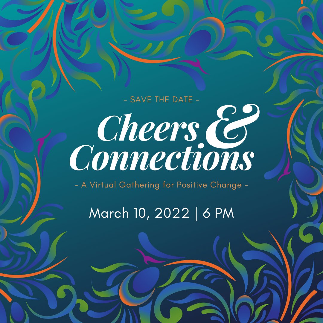 hsdcorg's tweet image. Let's connect virtually to cheer for positive change at Cheers &amp;amp; Connections on March 10th, 2022 at 6 PM! 
Free Registration: app.mobilecause.com/e/LJt5Gg?vid=p…
Stay tuned for more information soon.