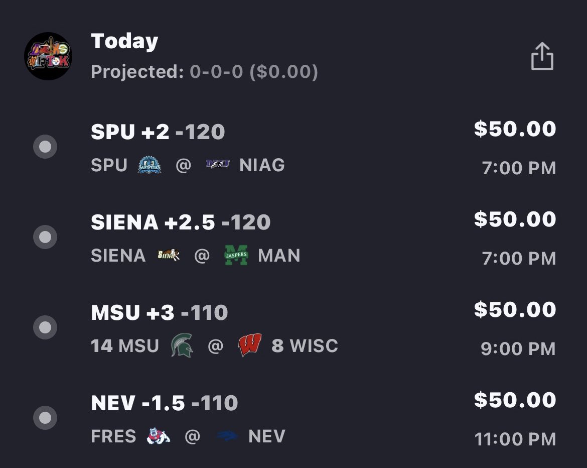 locksoftock's tweet image. Todays plays. 1-3 yesterday looking to bounce back in a big way today ‼️‼️ #bettingtwitter #GamblingTwiiter #sanjayandcraig