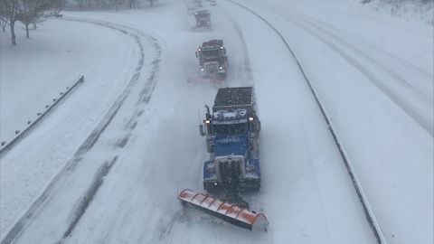 Yo DOT, let's kick it!
Alright stop,
Put down the phone &amp; listen
Ice is back &amp; will make the roads glisten
DOT ain’t taking this lightly,
We’re out in force daily &amp; nightly
If there was a problem,
Yo, we’ll salt it
Sit back on your couch
While our forces resolve it
Ice Ice baby❄️