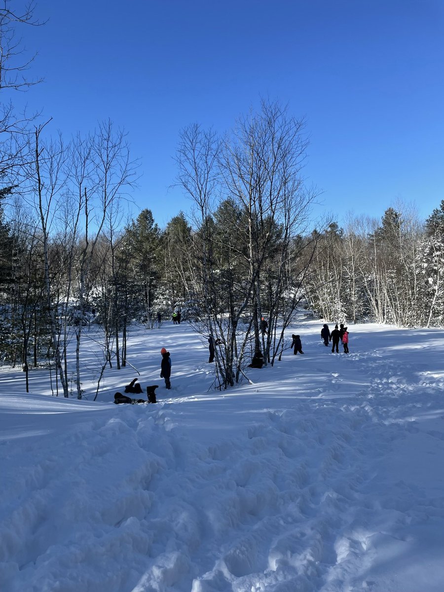 Enjoyed the sun on #tuesday. Kids loved playing, running and jumping in the fluffy snow! #feedallfour #winter <a href="/MuskBeechgrove/">MuskokaBeechgrovePS</a> <a href="/TLDSB/">TLDSB</a>