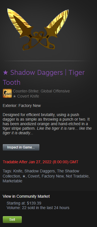 Glares16's tweet photo. ★ Shadow Daggers | Tiger Tooth FN GIVEAWAY
RT+FOLLOW
Tag 1 Friend
Rolls in 7 days!
#Csgo #CSGOGiveaway #Giveaways https://t.co/WAdwMMktAL