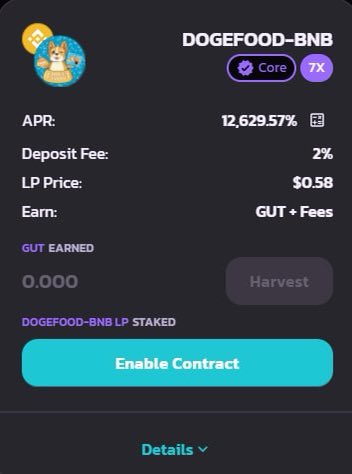 DogeFood_bsc's tweet photo. DogeFood Farm and Pool is live!!!🔥
Very positive news , the partnership between @Guitar_swap and @DogeFood_bsc is solid 💎  
Holders can now stake for DogeFood-BNB  to farm GUT 👏👏👏 

PS: Guiterswap NFTs farm and stake is go live today as well!! 
DogeFood NFTs is the next ! https://t.co/LVhMFKRQWO