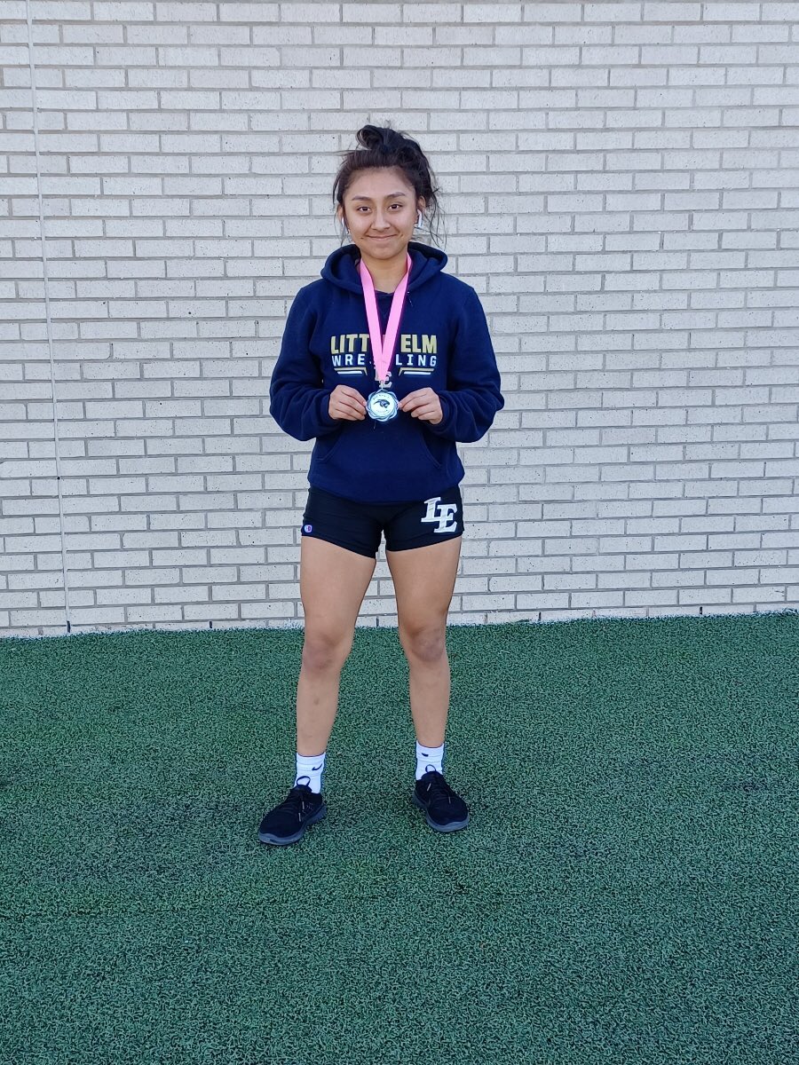 Emily Pedro continues to dominate girls wrestling. More hardware today! She’s only a sophomore!!!