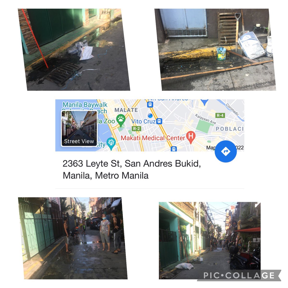frostyczar's tweet photo. @IskoMoreno The residents of Leyte St., Brgy 751, San Andres, Manila pooled money for d cloggin problem in d’ area.Reported to the Brgy Chair but the decloggin program will be on March ‘apparently’.
I believ in ur tagline ‘Aksyon Agad’ motto.Hope you can do somethin about it.Ty🙏 https://t.co/l7TjH1IdYk
