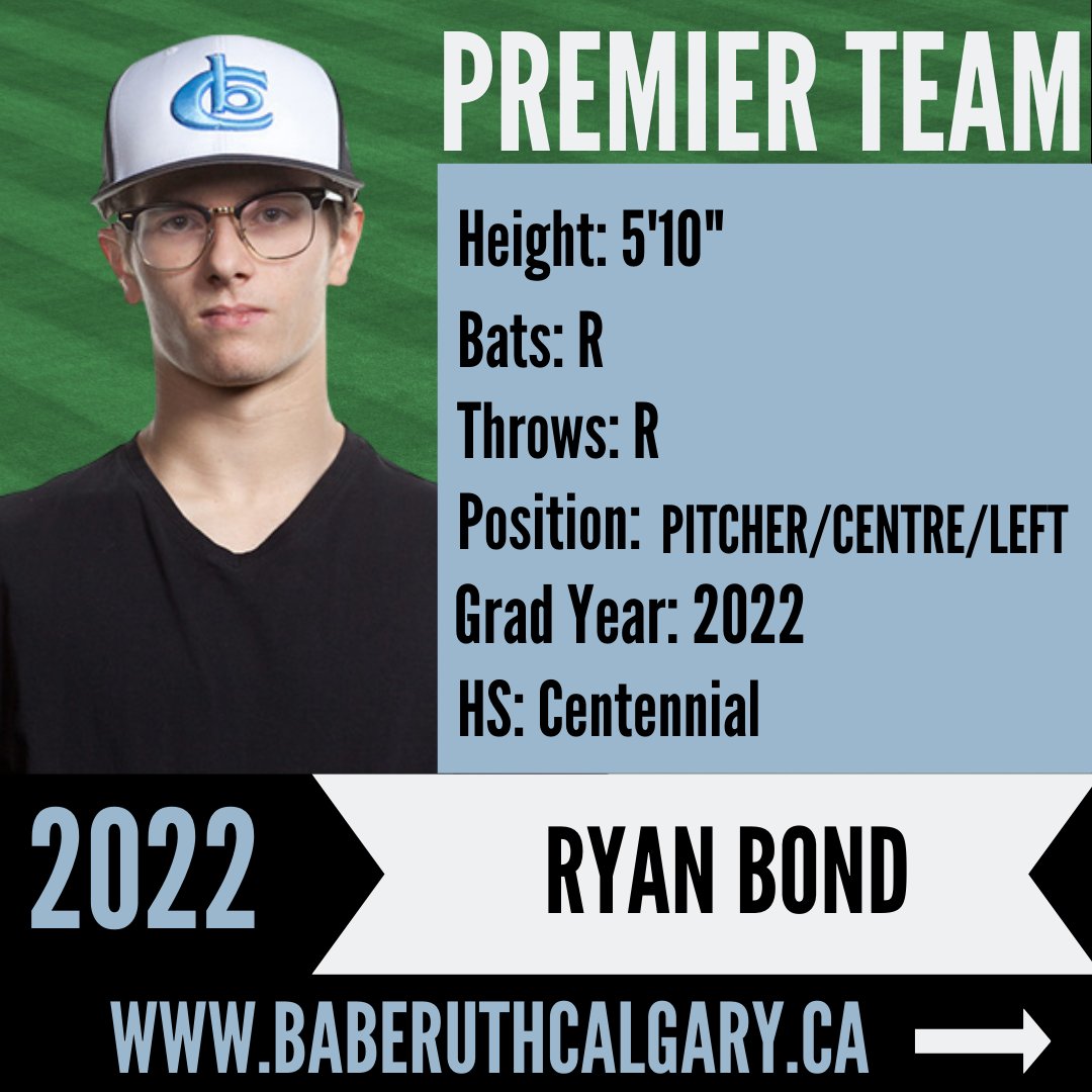 BabeRuthCalgary's tweet photo. Introducing four MORE players from our Babe Ruth Calgary (@brc_baseball) 2022 Premier Team!
These elite athletes work hard throughout the year @diamondawgsyyc's new training facility and it clearly pays off! 
Follow us on IG, FB and Twitter to see where they go next! https://t.co/sViZTckXm1