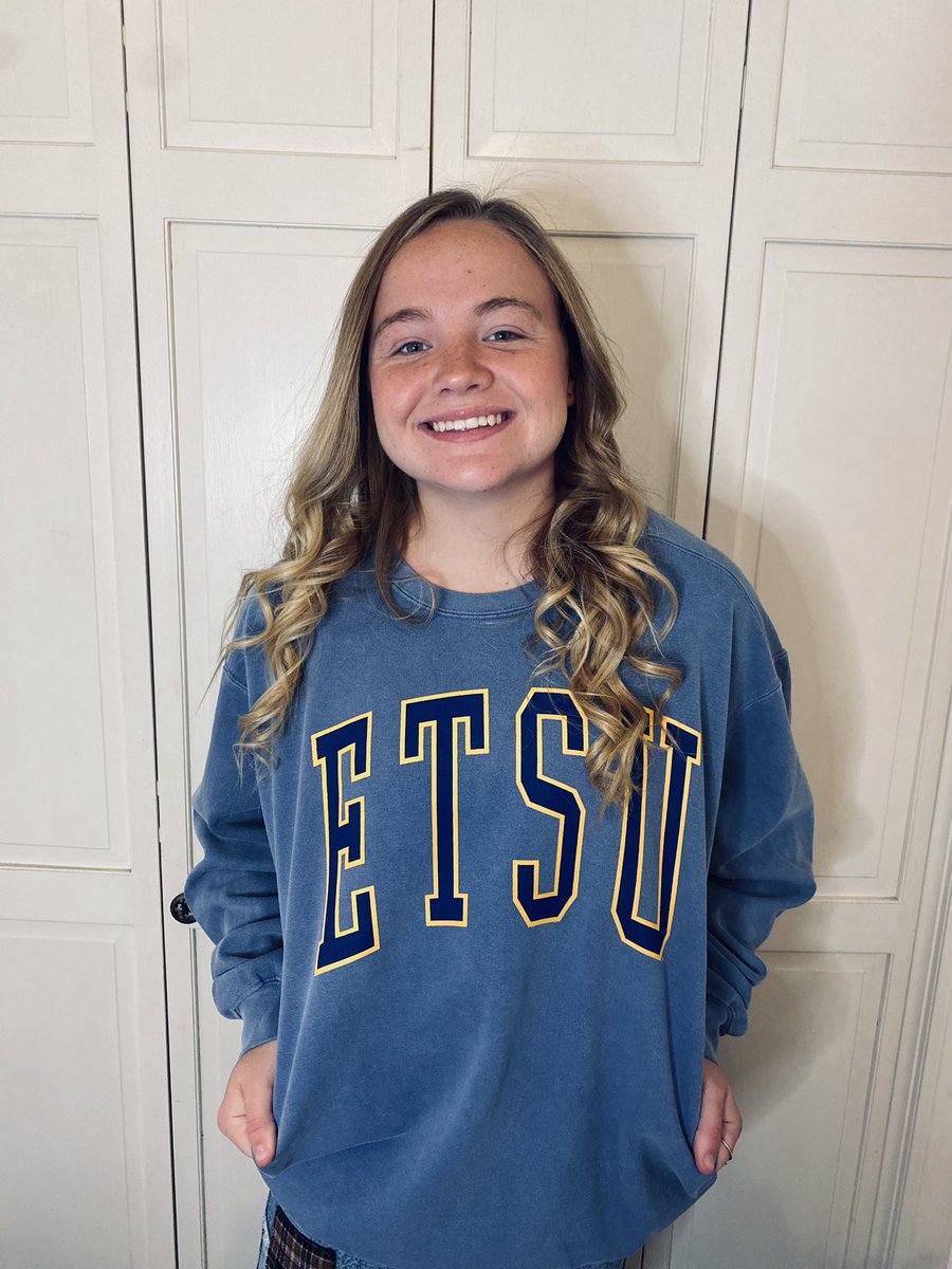I’m excited to announce that I have verbally committed to Etsu to continue my academic and athletic career. Happy to stay where I’ve grown up and represent Johnson city!! Go Bucs! <a href="/ETSUWSoccer/">ETSU Women's Soccer</a> <a href="/FCAECNL/">FC Alliance Girls ECNL</a> <a href="/SHToppersATH/">Science Hill Athletics</a>