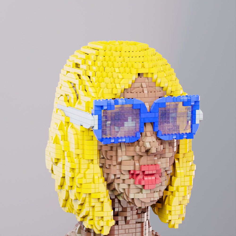 yankthetank's tweet photo. #BRICKTOPIAN 4417: @ParisHilton (v2) https://t.co/5mZpfM13Xi