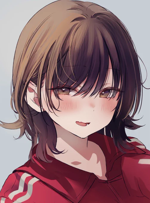 描いてる〜 
