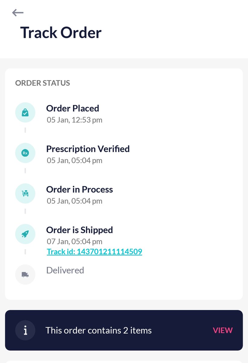mrmohitg's tweet photo. I had ordered medicine from @NetMeds on 5th jan, and still not received. After mailing 2 times and calling customer care atleast 10 times between these days no one helped me, even for my refund.

@NetMeds worst pharmacy 

Thanks to @1mgOfficial, I got medicine on time. https://t.co/CCtAi4wvtC