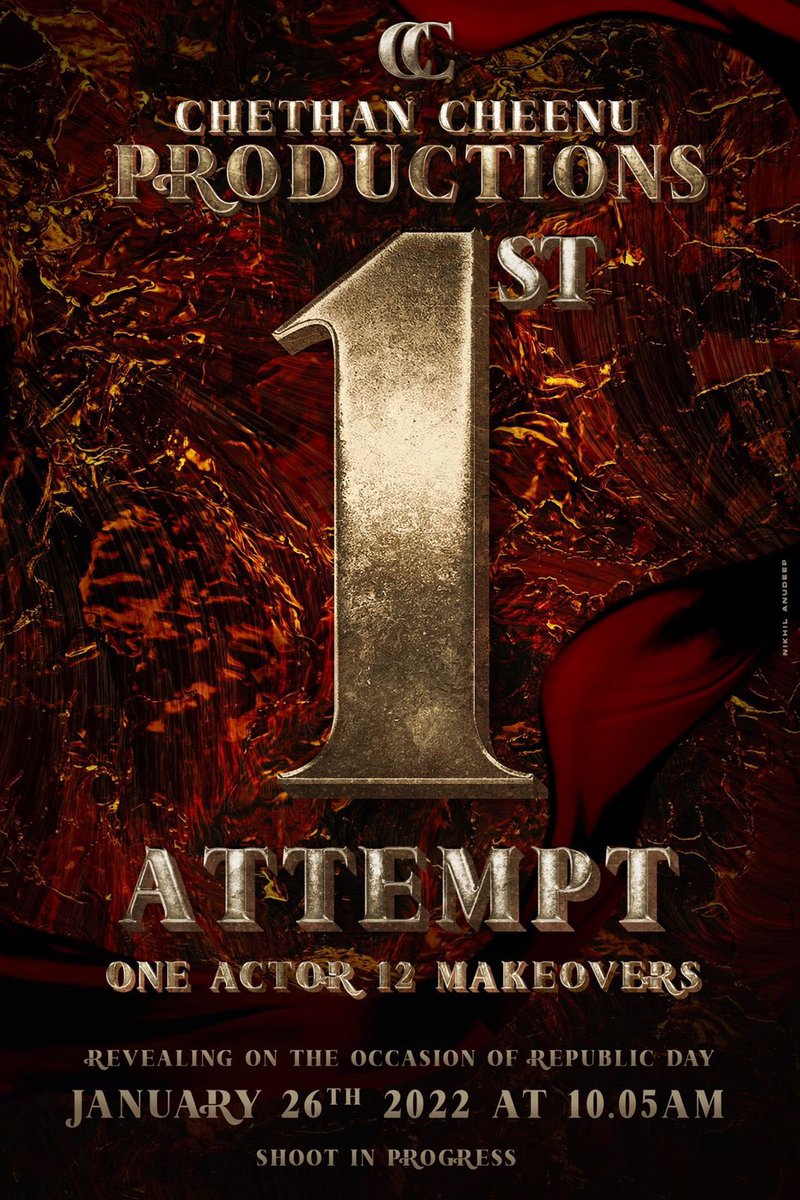 ccproductions04's tweet photo. #OneActor12MakeOvers 
Inspired by Patriotic leaders 
Recreated By Aspiring &amp; Talented @ChethanCheenu 
 #CCProductions04 Initiative 
Revealing On The Occasion Of  #RepublicDay #Jan26th at10.05am
#StayTuned
@onlynikil @UrsVamsiShekar @manjugopinath
#pradnyaasumathishetty
#JaiHind https://t.co/OzeSXxVD9D