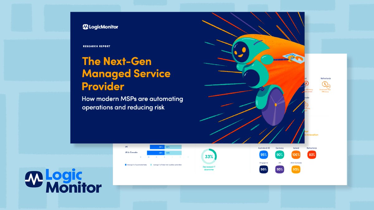 ChristianVijn's tweet photo. See where MSPs leaders are focusing their attention in 2022 and beyond to reduce IT outages, attract and retain talent and accelerate cloud migration in @LogicMonitor's latest third-party research report: https://t.co/GgkFaPTd9T https://t.co/bjao85KVYm