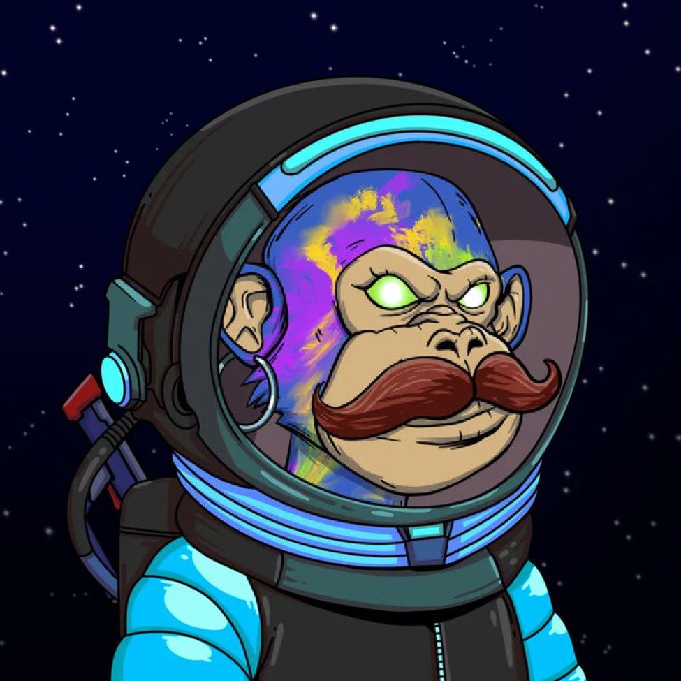 EmperorDuder's tweet photo. Guys, look it’s my new favorite thing! I’m so pumped to be part of the @SpaceApeClub family! #SpaceApeClub #CNFT #Cardano https://t.co/yfwDVptEhB