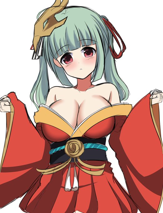 中の人が同じで好きなキャラ同士だったから大鳳の衣装をサドネに着せたかっただけの落描き 