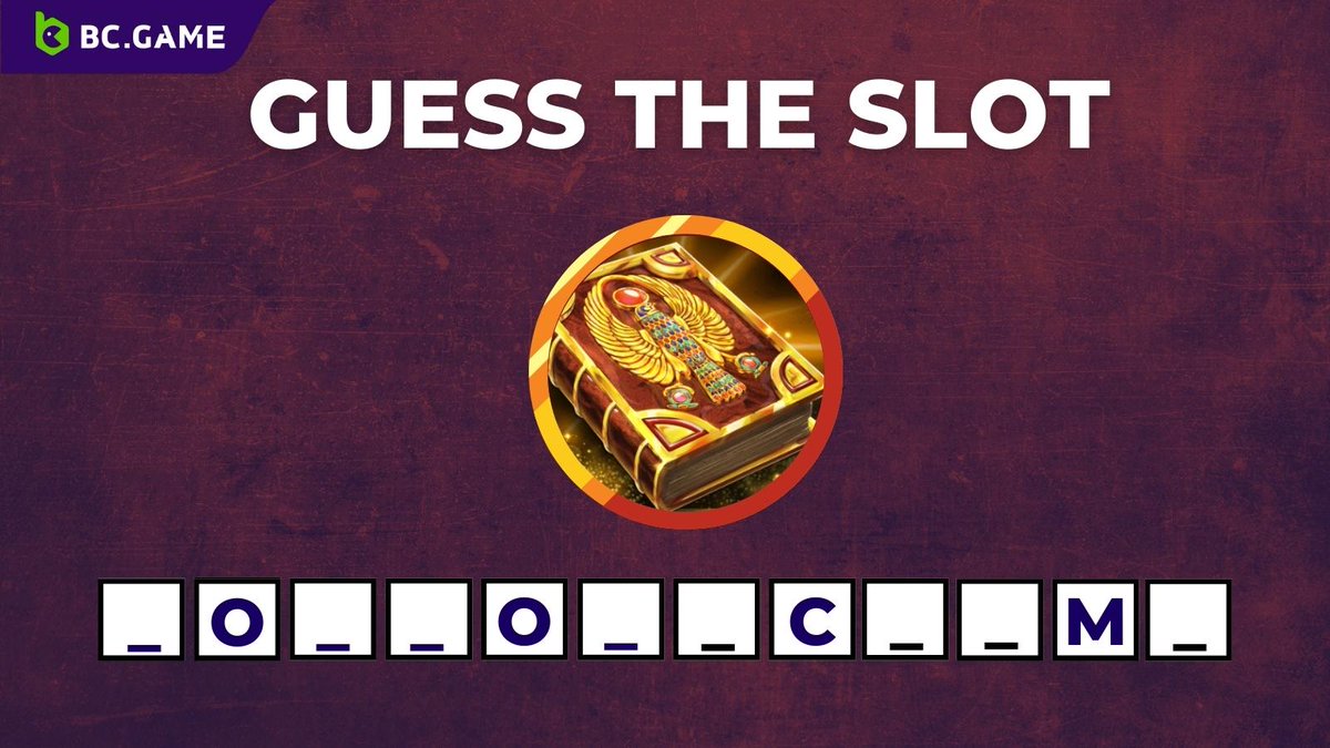 bcgame's tweet photo. Guess which slot is hidden in the image? 😉

Play your favorite slots &amp; compete to win at https://t.co/75wFXJL2Zp! 🤩

Don't forget to hit the "Retweet" 🔃

#BCGAMESQUAD #BCGAME #BCGAMEislove #Casino https://t.co/wPoG4idHdT