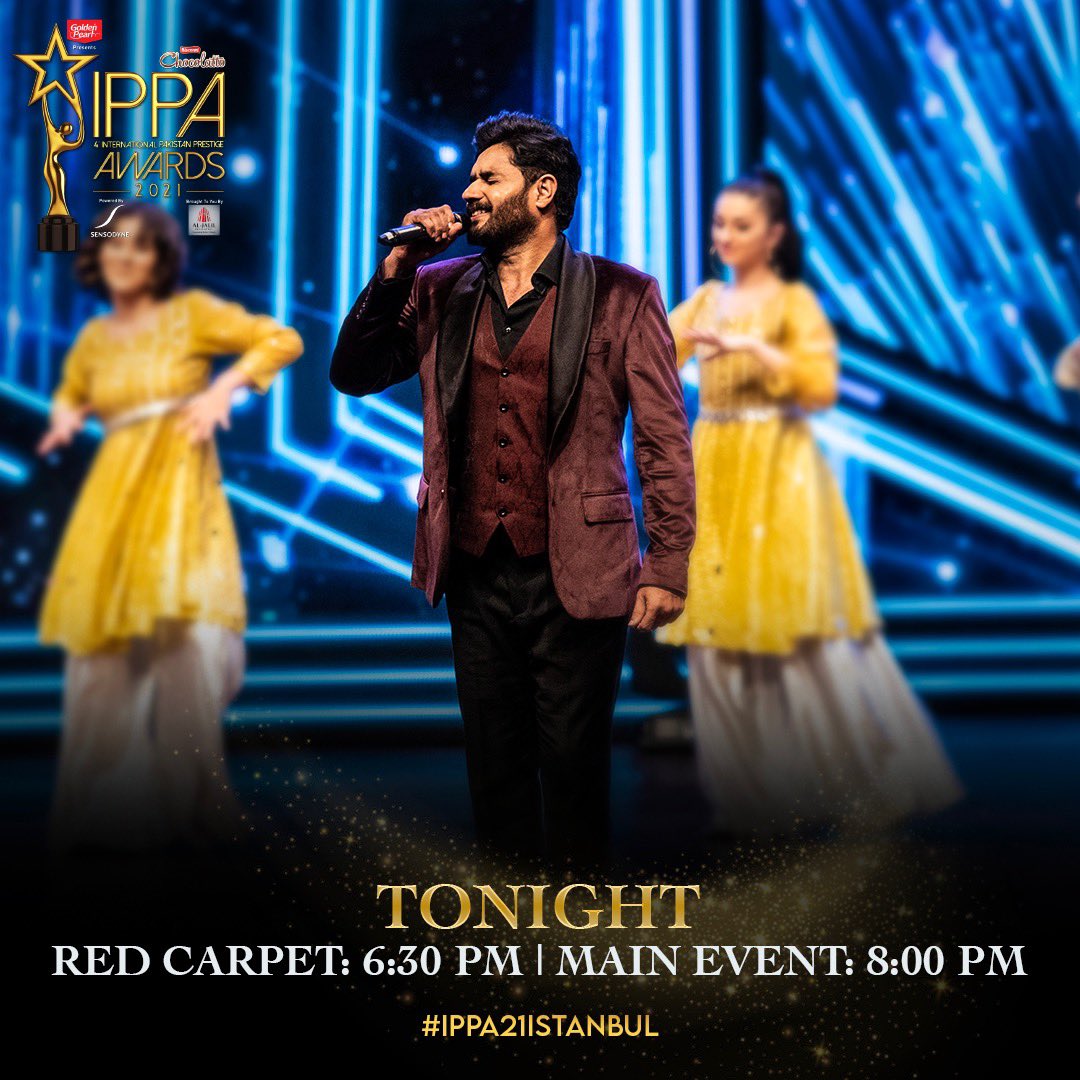 IppaDigital's tweet photo. Catch the magical performance of one and only @abrarulhaqpk and watch the crowd groove on his tunes in #IPPAAWARDS, tonight at 6:30 PM
only on HUM TV!

#ippaawardsdigital #ippa21istanbul   #goldenpearlofficial #aljalildevelopers #humtvofficial #bisconnichocolatto #sensodyne https://t.co/1cJNtYU2HC
