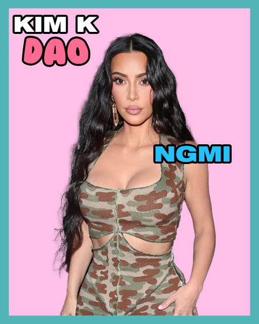 And the website is live! First 333 KimK DAO's will be free, be fast!!! #NFTProject #kimk #NFTCommunity #NFTs 

kimkdao.kimkdao.store