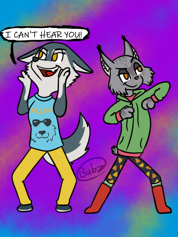 BubblezwithaZ's tweet photo. Just saw #Sing2 , went in with low expectations but ended up really enjoying the movie. Including these 2! Porsha and Nooshy :3
#fanart #digitalart #womf https://t.co/l4sJAvyBtJ