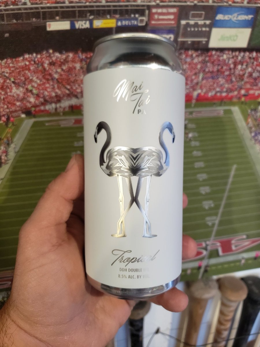 jeffjr9's tweet photo. I am looking forward to trying this one! Maybe I'll enjoy it during the Niner's game tomorrow 😎
#maitai #maitaipa #maitaiDDH #DoubleIPA  #alvaradostreetbrewery #beertography #beersoftheworld #beersofcalifornia #beersoftwitter #beer #craftbeer #coolbeer #whatdoyoudrink https://t.co/BvxSWVi21M