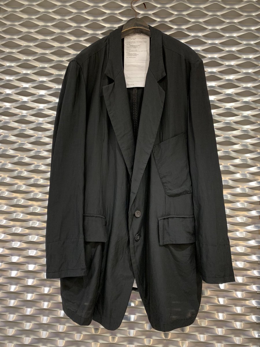RF_nagoya's tweet photo. 【nude:masahiko maruyama】
・oversized long jkt
SIZE 2
¥68,200(tax in)

#nude ＃royalflash https://t.co/EuS1p1vROj