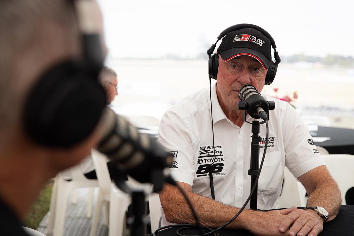 Thrusta1's tweet photo. Nice to record one face-to-face. Been a while. @RyanWalkinshaw is out on Tues &amp; today I banked the next ep of #rustysgarage with #bobmcmurray from @TGR_NZ. What a career in #F1 with #mclaren! We talked about Bruce, Denny, #senna, #prost, #lewishamilton &amp; more. Out soon @listnrau https://t.co/3a28WHqEcB