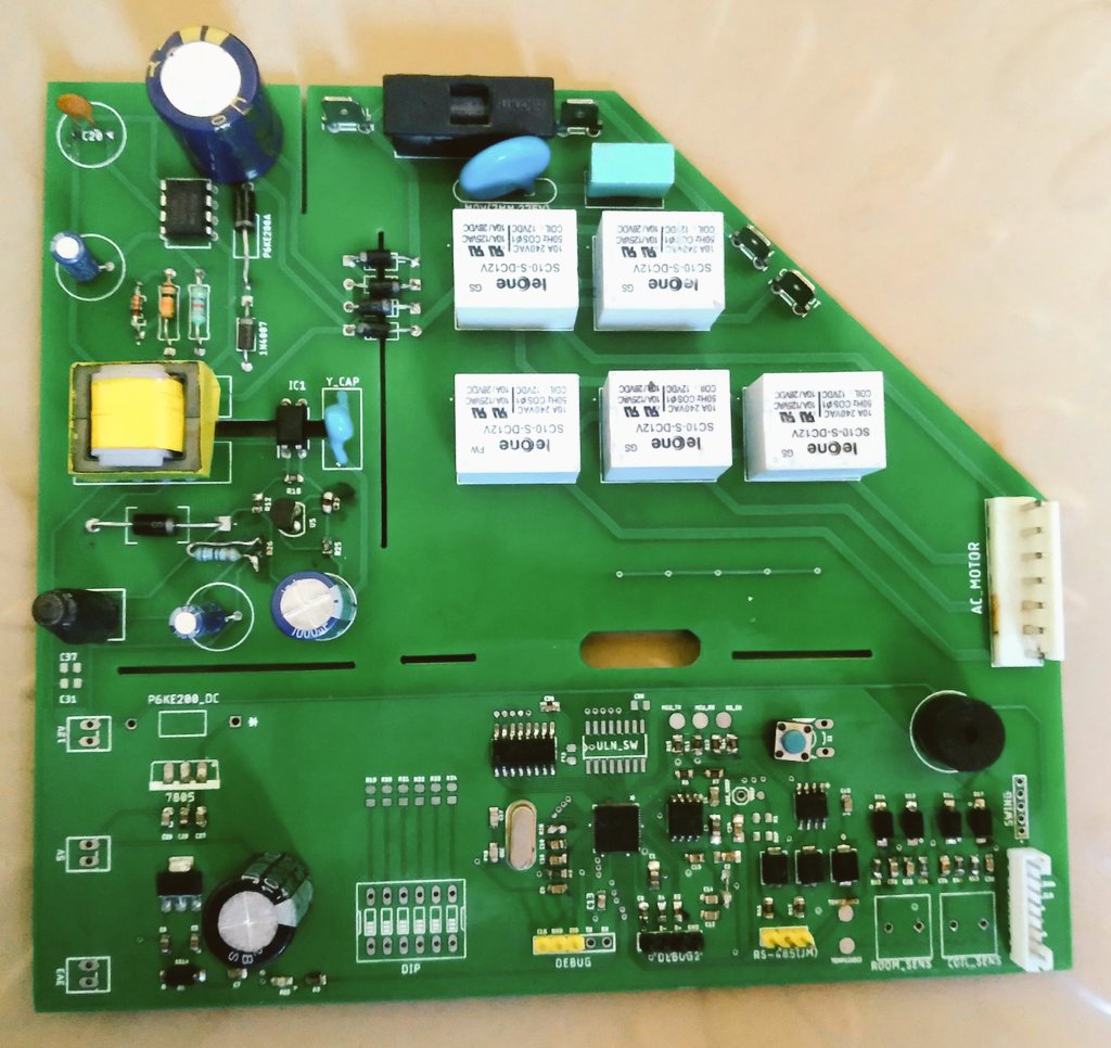 BriskerElec's tweet photo. Our tiny step Towards #atmanirbharbharat . We have launched Heat Pump Controller with Building Management System integration. Proudly 100% Made In India Product. We need support from AC manufacturer In India @anandmahindra @myvoltas #startupindia @RNTata2000 @CoolingIndia https://t.co/RrmNY4S8Qj