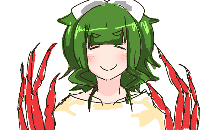 また蟹爪女がバズってる… 