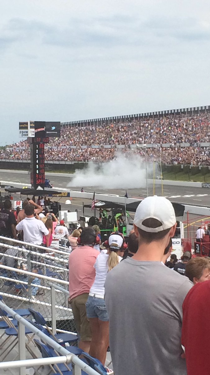 AStone84's tweet image. Congratulations @DaleJr on the Nascar Hall of Fame!  A great career. Very cool to be at Jr’s last Nascar win in Pocono w my late cousin, Gregory