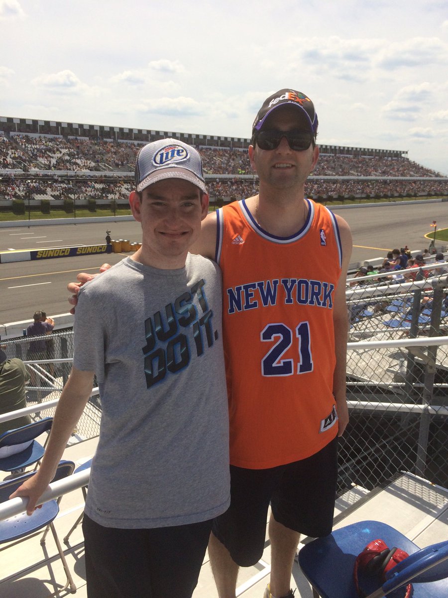 AStone84's tweet image. Congratulations @DaleJr on the Nascar Hall of Fame!  A great career. Very cool to be at Jr’s last Nascar win in Pocono w my late cousin, Gregory