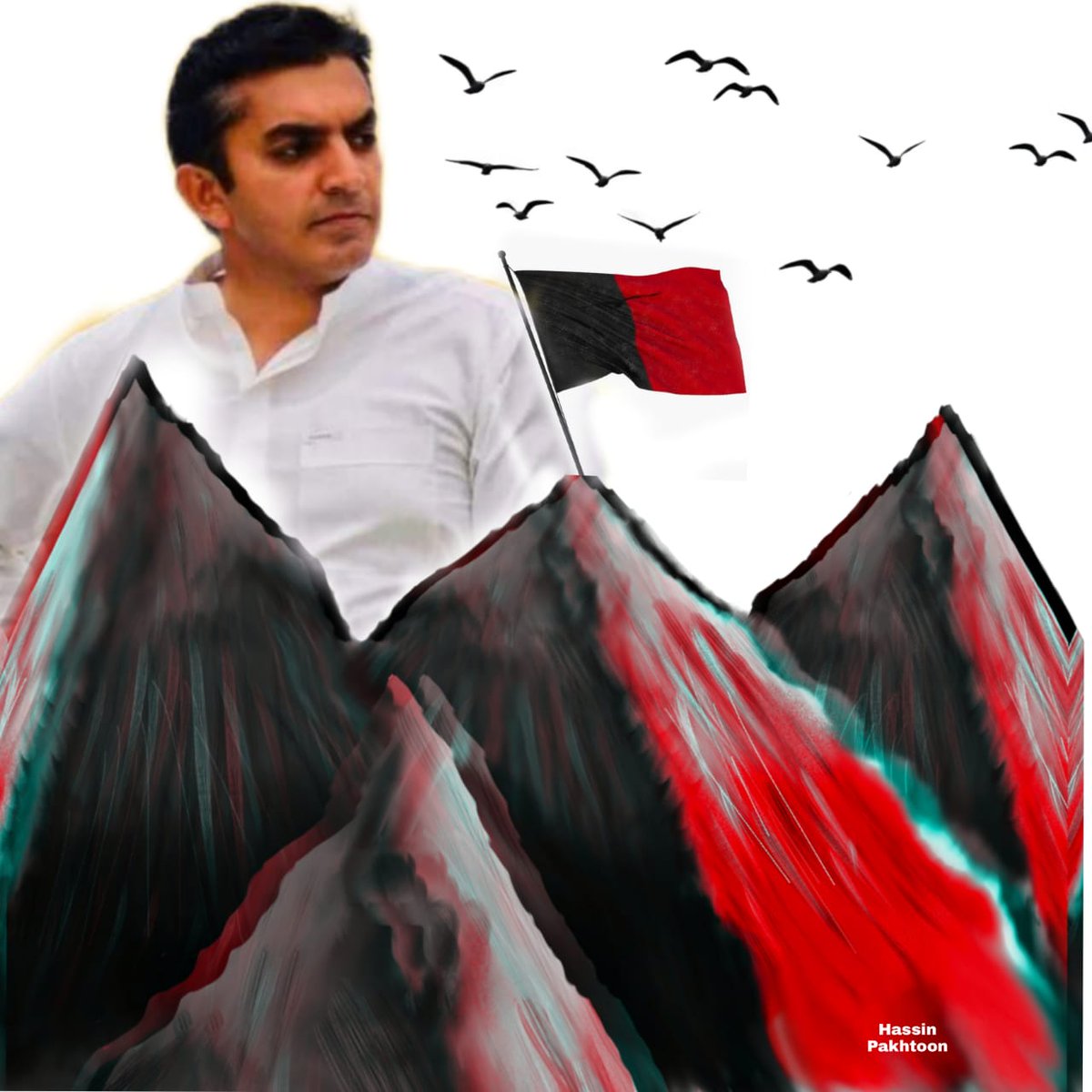 NazirkhanDawar's tweet photo. We are stars, we are lamps, we are lantenrs
We might be from mountains but we are mountains 🏔🏔
@mjdawar 
@NationalDemMovt 🖤❤ https://t.co/zjZHiF9ayN