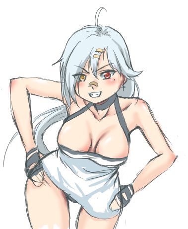 #アズレン版深夜の真剣お絵かき60分一本勝負 