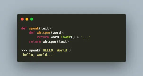 Real Python tweet media