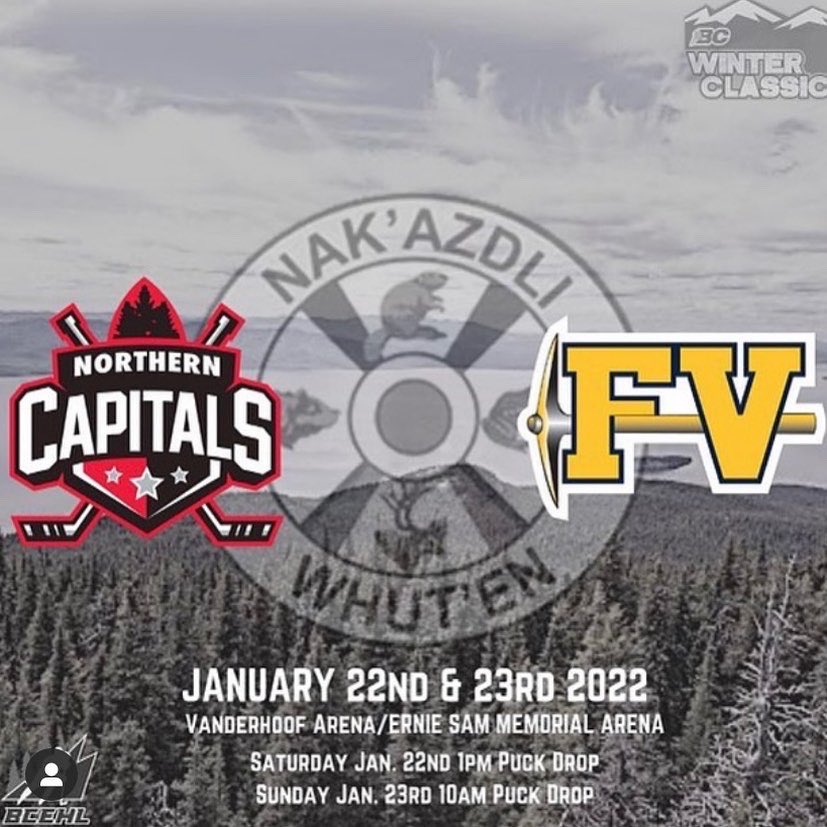 Calm before the storm! 

The Winter Classic is in Fort St James this weekend. U18 AAA Saturday 6:30pm, Female U18 AAA Sunday 10:00am.

#winterclassic #bcehlaaahockey #bcehl #aaahockey