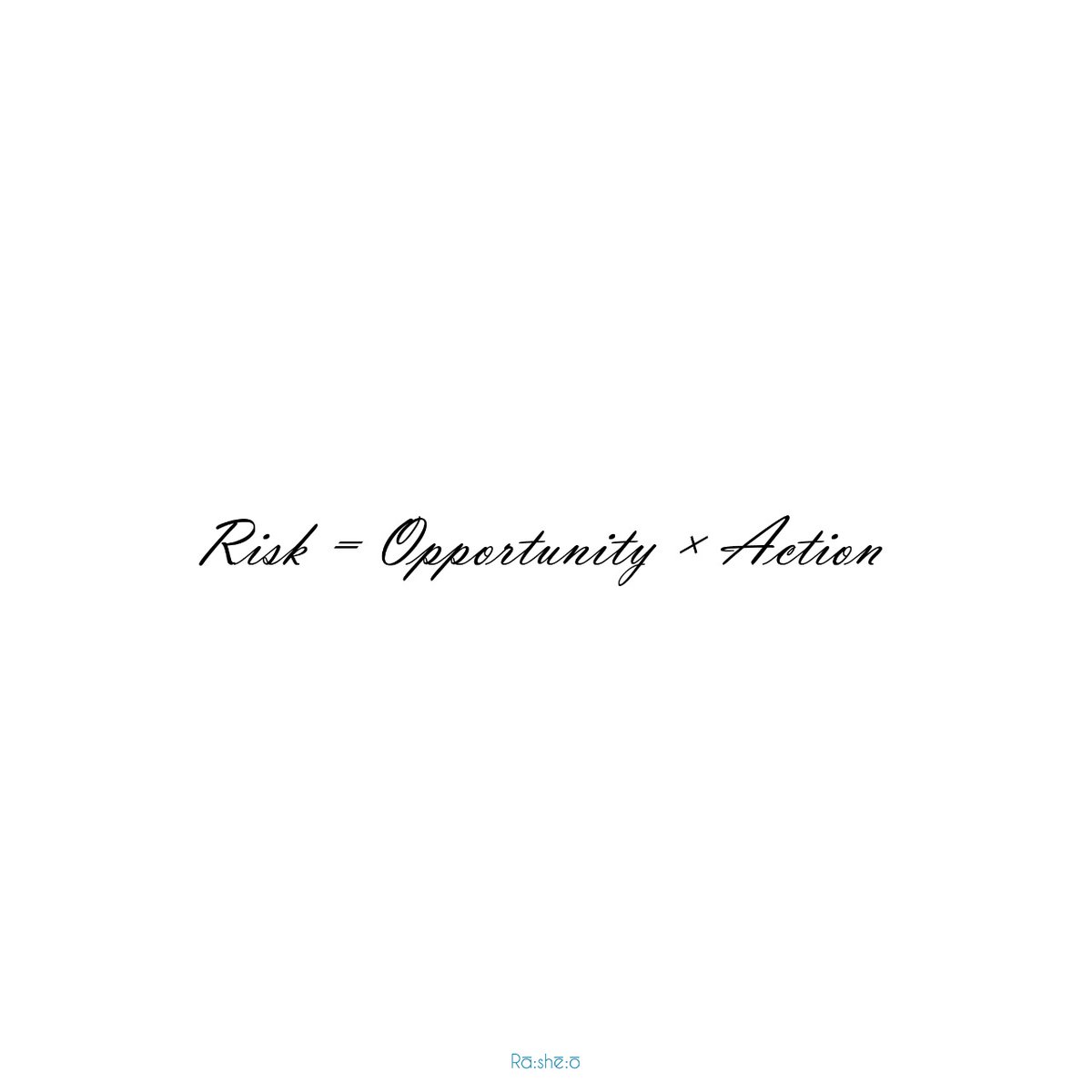 P_ImpactLaw's tweet photo. Risk = Opportunity x Action

|On Innovative Mindset| https://t.co/DrbyeTQ3rN