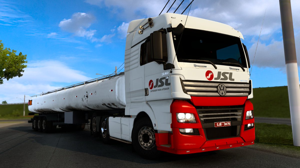 leyvismovicgame's tweet photo. VOLKSWAGEN METEOR - I a nice delivery in Sรฃo Paulo.
Have a nice #Saturday #BestCommunityEver and @SCSsoftware
Watch Here ๐
https://t.co/7RgwFN2RpV
#EuroTruckSimulator2 #ETS2 #VirtualTrucking #Gameplay #RealSimulation https://t.co/IjKiTtjmov