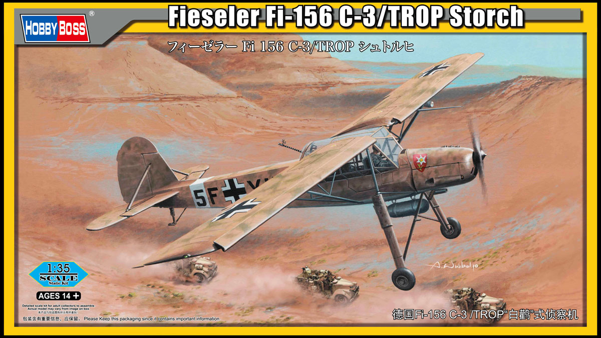hobbysearch_mm's tweet photo. 【4月予約】HOBBY BOSS(ホビーボス)
1/35 フィーゼラー Fi 156 C-3/TROP シュトルヒ
予約開始です！→ https://t.co/9HAFkEyGlh
#プラモデル #プラモ #FieselerFi156 #Fieseler #Fi156 #Plastickits #Plasticmodel #Scalemodel https://t.co/lfw9qyUuOg