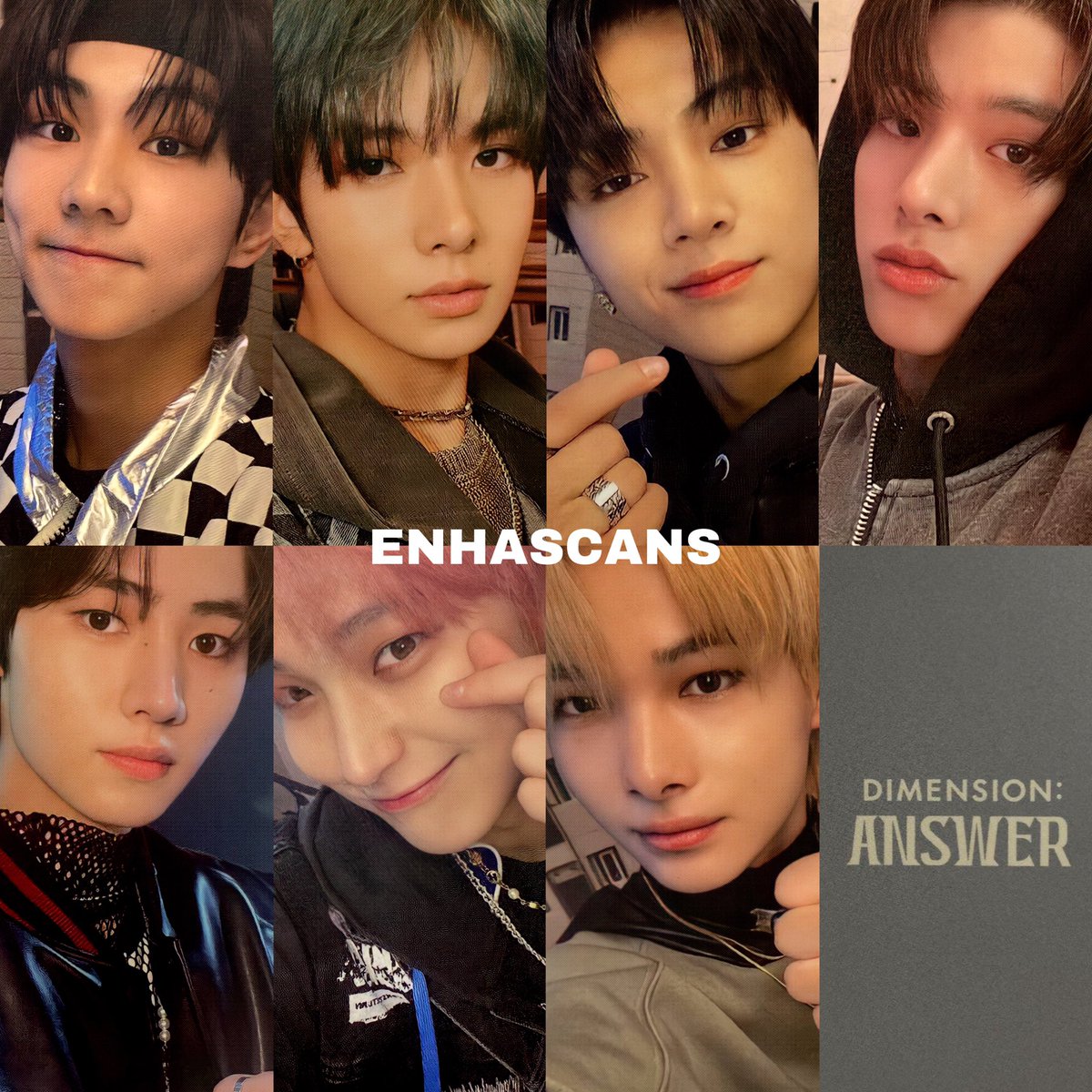 enhascans's tweet photo. ENHYPEN DIMENSION:ANSWER WEVERSE JAPAN LUCKY DRAW [FRONT AND BACK SCAN] 

— a thread

#ENHYPEN  #엔하이픈 https://t.co/fmsznYA9pe