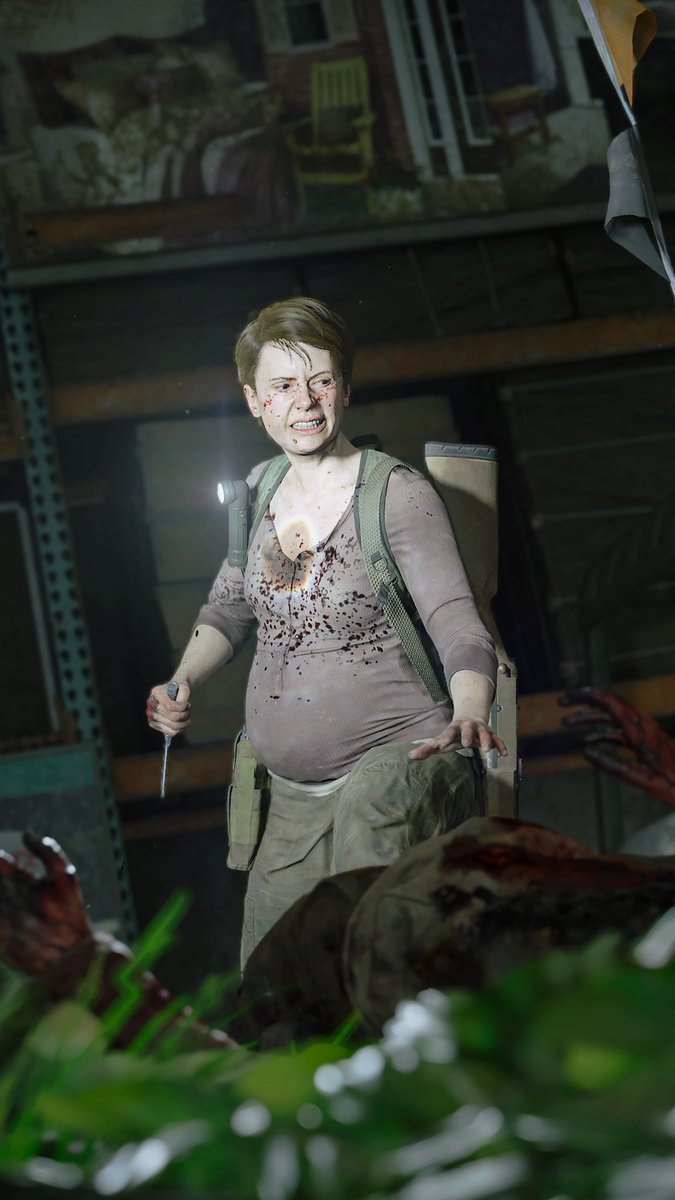 MelJStanAccount's tweet photo. When the angry preggo hormones hit and you need to snak on a shambler #JustMelThings #TheLastOfUsPartII #VirtualPhotography https://t.co/Y1tFbTKj3i