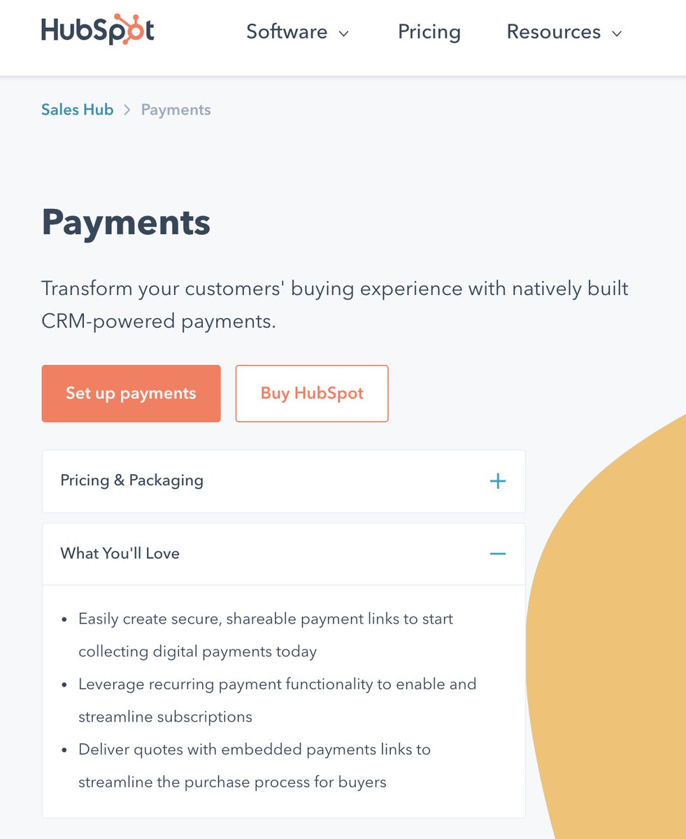 EvanBartus's tweet photo. 🤩 @HubSpot joins the embedded payments world https://t.co/wXy89QJJFz