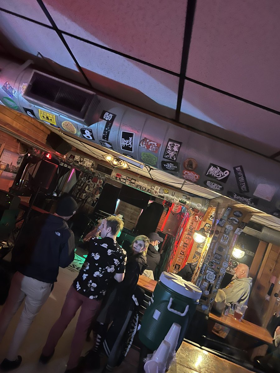Hey Madison come down to Wisco. We are still trying to figure out the order but a nice fella with an acoustic guitar is filling the space right now!