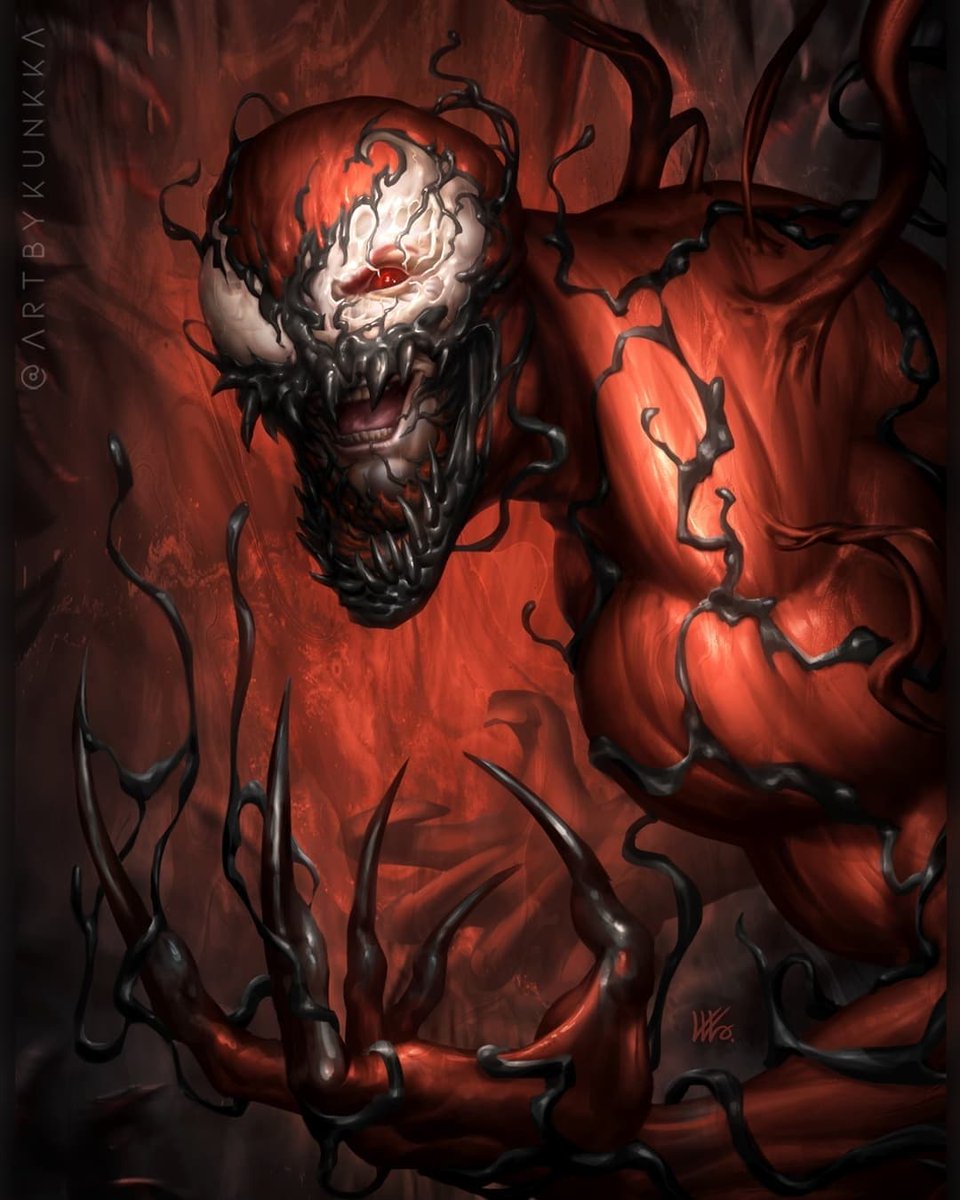 Hello friends! Here's the art for Carnage#2. Hope y'all like it!
.
.
<a href="/ArtgermXclusive/">Artgerm Collectibles</a> to get yours~
.
. 
#artgermcollectibles #carnage #lettherebecarnage #venom #marvelcomics #marvel #marvelstudios #comicbooks  #variantcover