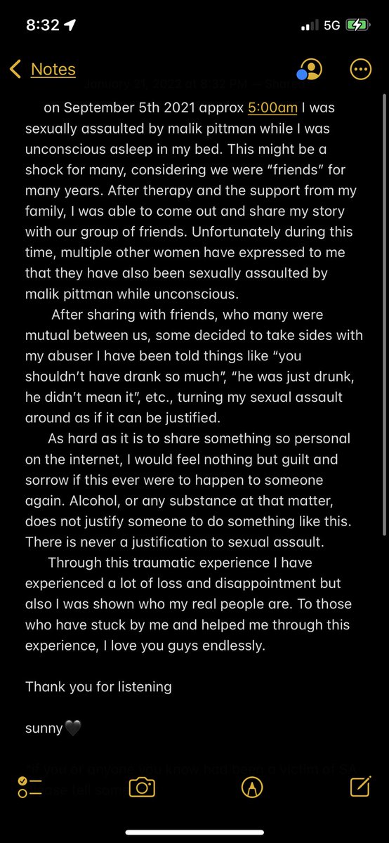 TW:SA⚠️

if u or anyone u know has been a victim of sa please reach out for help.