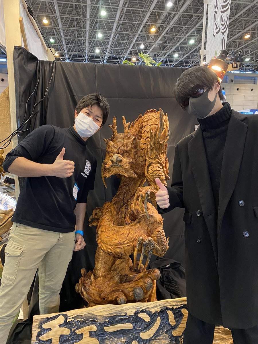 Hebi_Kaeru2020's tweet photo. お二人とも作品が素晴らしすぎるしイケメン
#彫鉄 #REPBASE https://t.co/A39wd2llzR