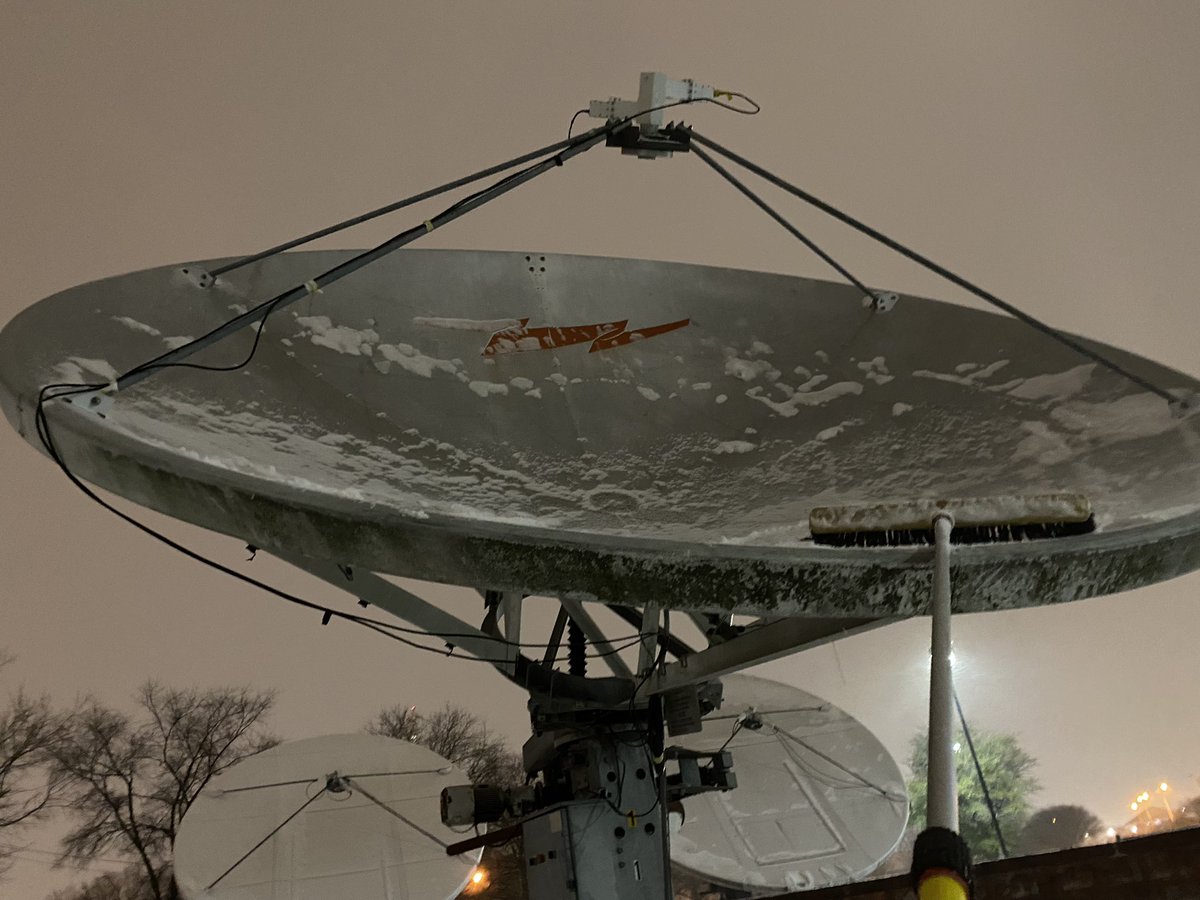 davidspruell's tweet photo. Sat Dishes Swept! ✅ #snow #broadcastengineer #needsignal https://t.co/a3hP9f9t7K