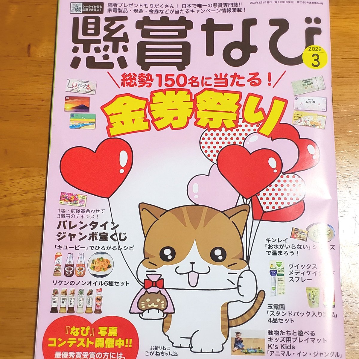 白夜書房『懸賞なび』3月号発売中。
今回はレシートでのLINE応募について描いています。
#懸賞 #懸賞なび #白夜書房 #蛸山めがね