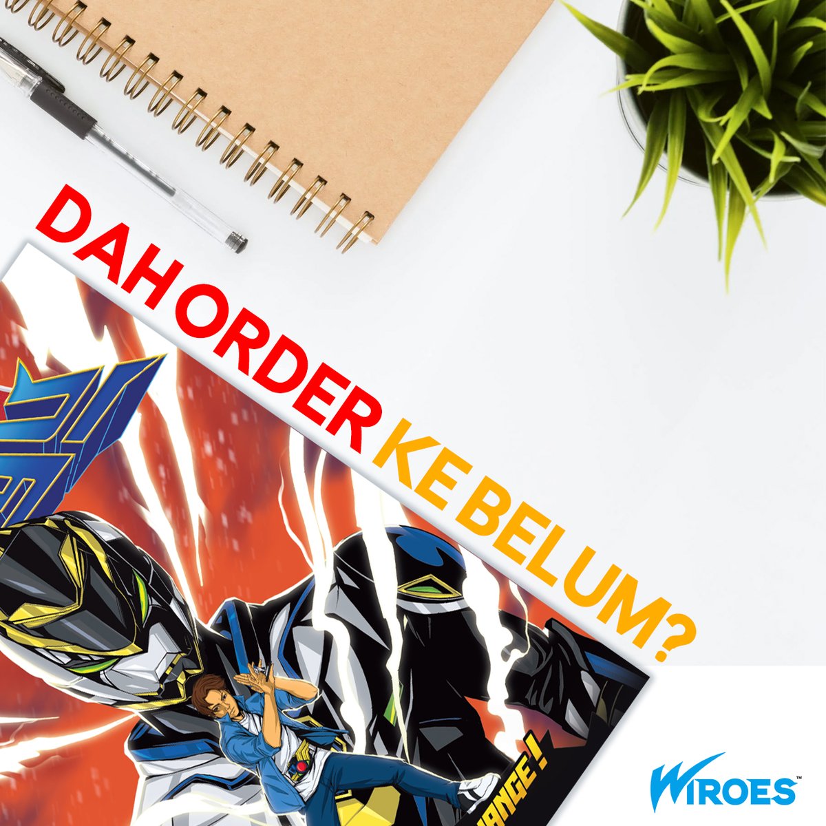 Tempah komik anda sekarang 🛒➡️ bit.ly/issue01mkb
.
Harga promosi RM12 akan tamat pada 31 Januari ini! Jangan tunggu lagi. Pre order sekarang!
.
#mightyknightbayu #Wiroes