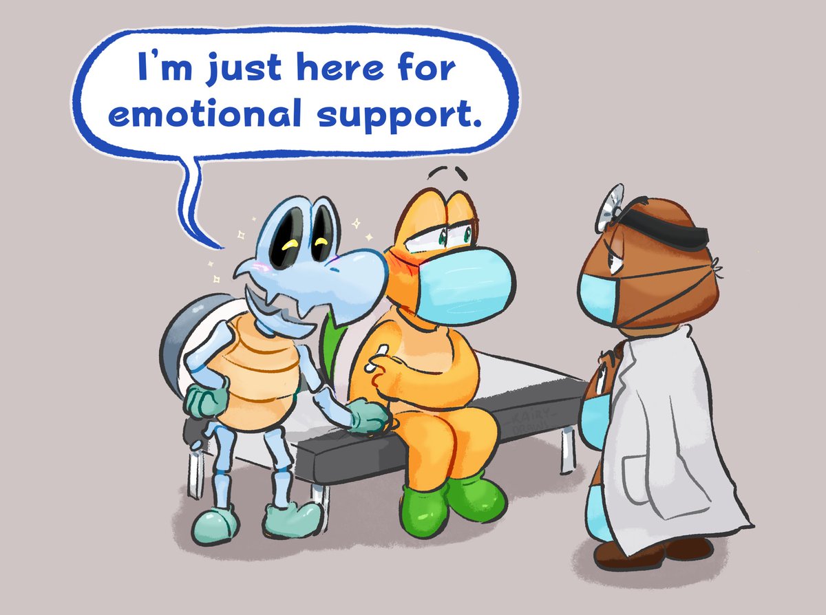 Emotional support bone 🦴 