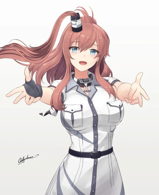 今日(夜)は頑張りましょうね!
#艦これ 