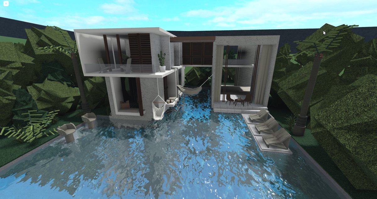 tropical getaway 
.
.
.
#bloxburg #Bloxburgbuild #bloxburghouse #roblox #bloxburgbuilds #bloxburghouses <a href="/itsFloatie/">🍃Floatie✏️</a> <a href="/RBX_Coeptus/">Coeptus</a>
